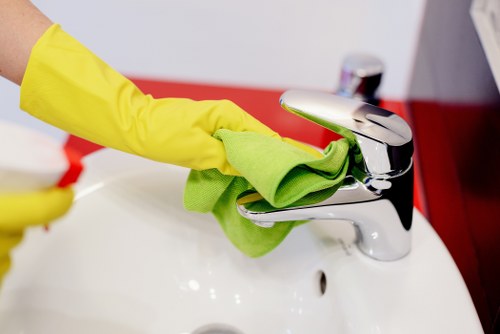 Docklands cleaning team supporting hygiene and property presentation