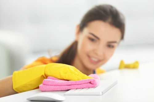 Stain and odor treatment during rug cleaning