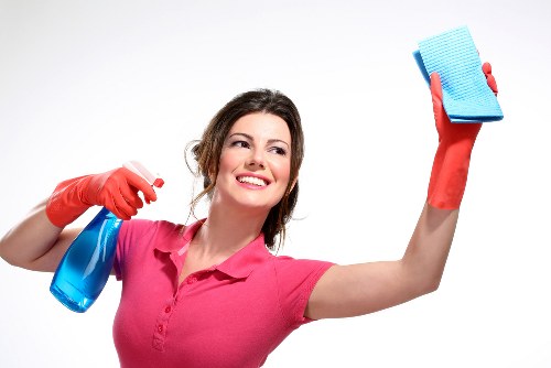 Office chair upholstery cleaning in Docklands workspace
