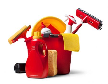 Professional carpet cleaning equipment in use on a home carpet